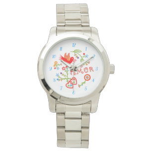 Taschentücher der portugiesischen Liebe Armbanduhr