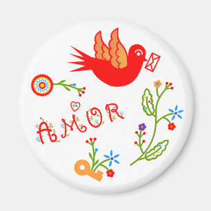 Taschentücher der portugiesischen Liebe Magnet