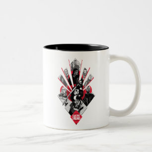 Task Force X der Selbstmord-Gruppen- Zweifarbige Tasse