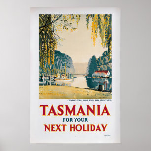 Tasmania für Ihren nächsten Urlaub von Max Angus Poster