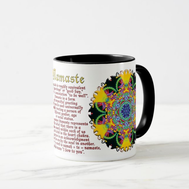 Tasmania Namaste Tasse (VorderseiteRechts)
