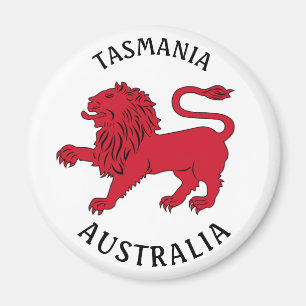 Tasmanian-Abzeichen (Australien) Magnet