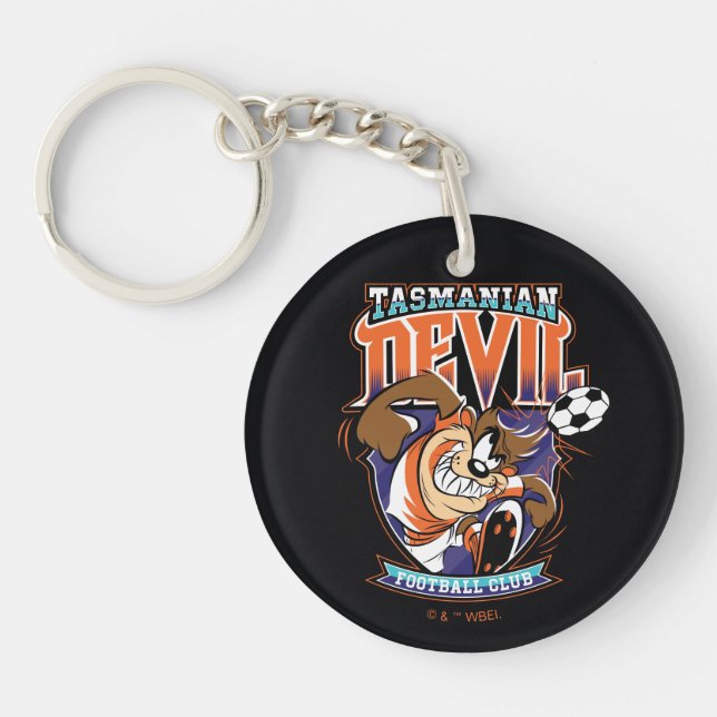 Tasmanian Devil Football Club Badge Schlüsselanhänger (Vorderseite)