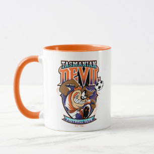 Tasmanian Devil Fußballverein-Wappen Tasse