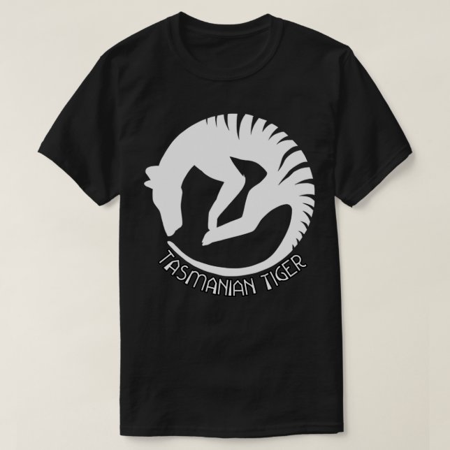 Tasmanian Tiger Thylacine T-Shirt (Design vorne)