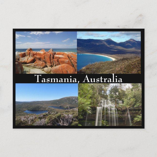 Tasmanie, Australie carte postale (Devant)