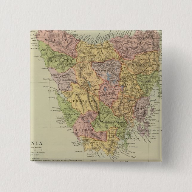 Tasmanie, Fidschi Button (Vorderseite)