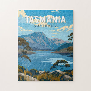 Tasmanien Australien Reise Kunst Vintage