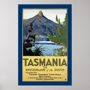 Tasmanien "die Schweiz vom Süd " Poster
