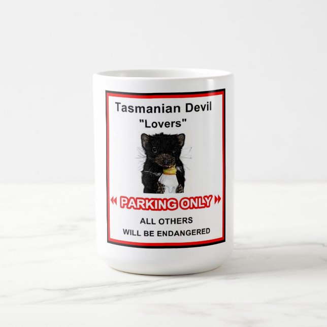 Tasmanien-Teufel-Tassen Kaffeetasse (Mittel)