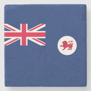 Tasmanische Flagge (Tasmanien) (australischer Staa Steinuntersetzer