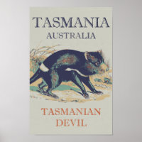 Tasmanischer Teufel, ikonisches Tier Tasmania Aust