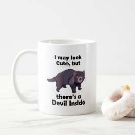 Tasmanischer Teufel Süßer Teufel drinnen Lustiger Kaffeetasse