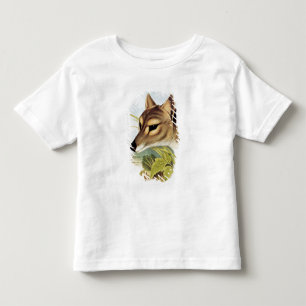 Tasmanischer Wolf oder Tiger Kleinkind T-shirt