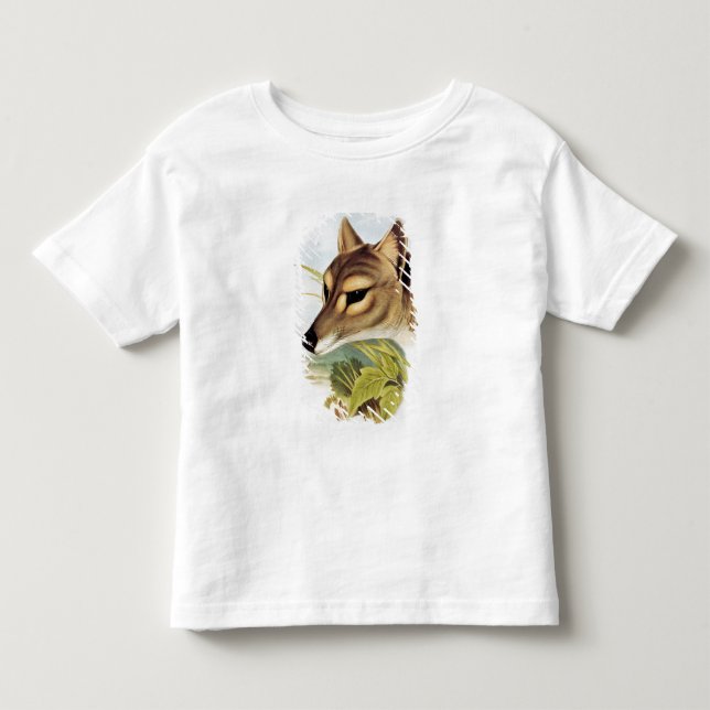 Tasmanischer Wolf oder Tiger Kleinkind T-shirt (Vorderseite)