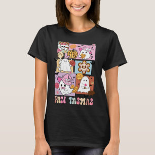Tasmas Ghost Pumpkin Spooky Conchas Halloween T-Shirt