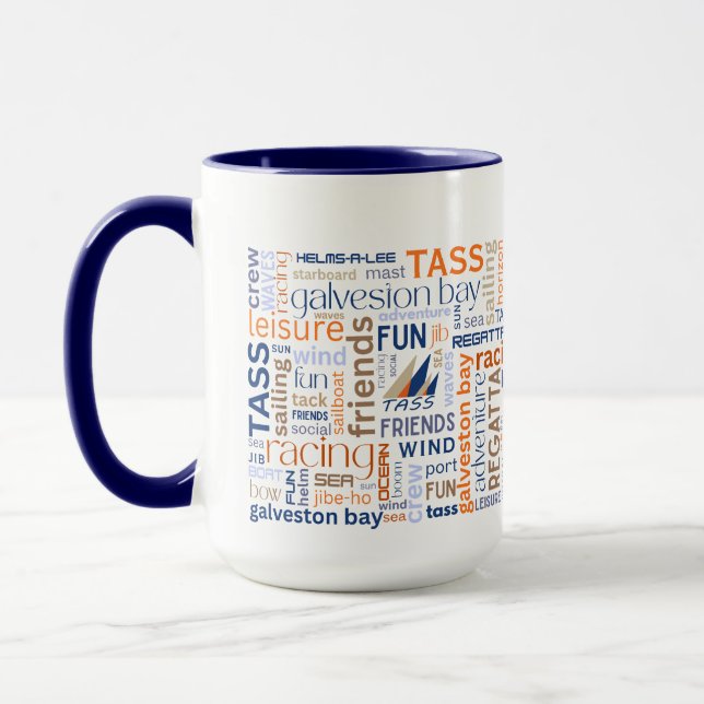 TASS Segelworte Kaffeetasse (Links)