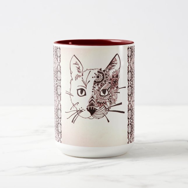 Tasse - 046 - Katzenbraun (Mittel)