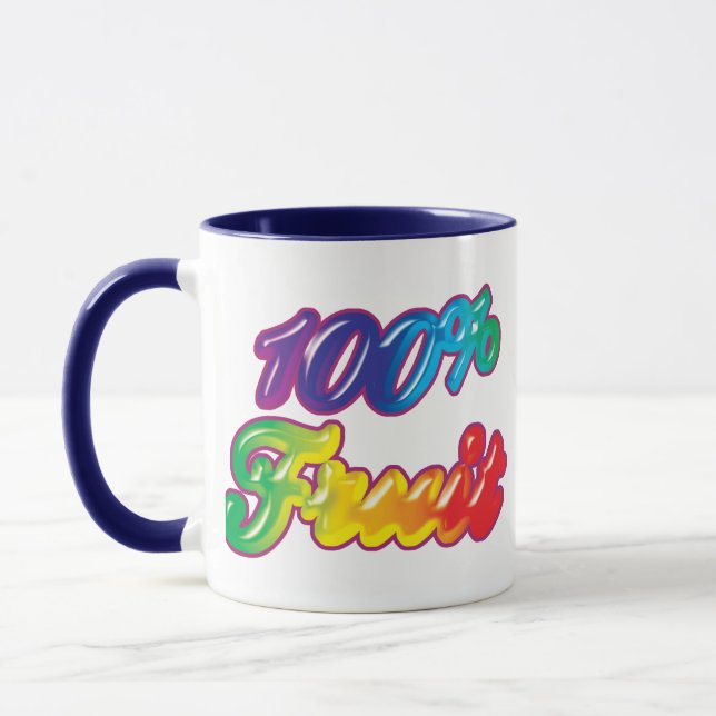 Tasse 100 % de fruits (Gauche)