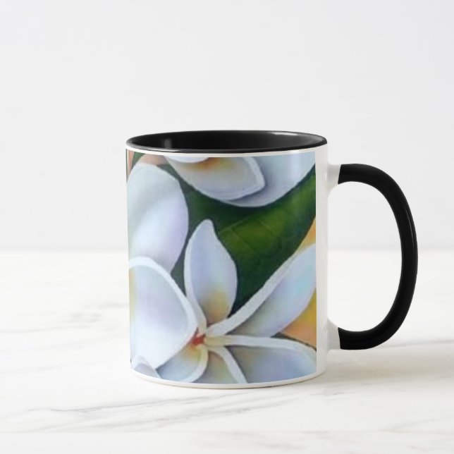 Tasse 10 de peinture de fleur (Droite)