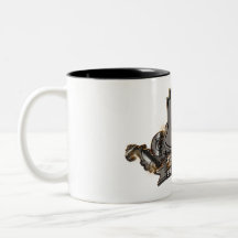 Tasse (11 oz. & 15 oz.) Gold- und silberfarben