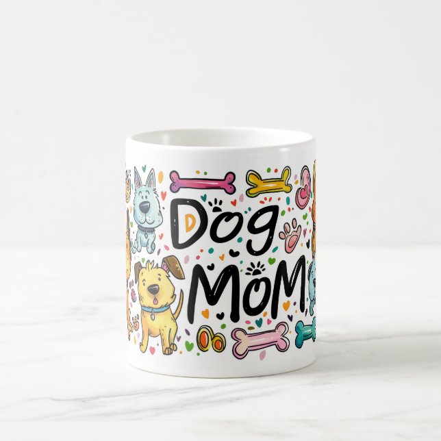 Tasse 11 oz Hunde Mama Geschenk Idee für Mütter (Mittel)