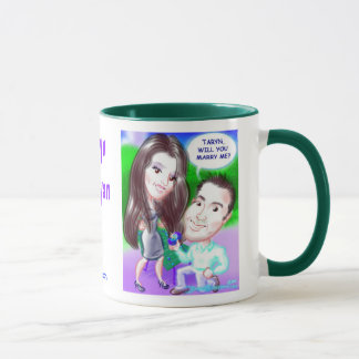 Tasse 13a de caricature de proposition