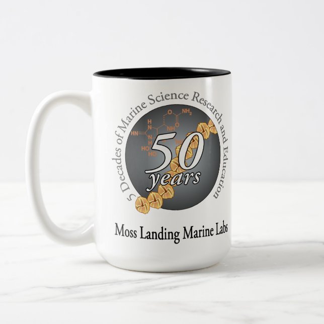 Tasse (15 onces) : à deux tons, bio/chem (Gauche)