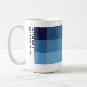 Tasse 15 oz Bleu de Prusse x Jaune clair d'étain d
