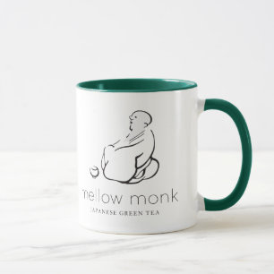 Tasse, 15 Unze., weiße und grüne Wecker-Art Tasse
