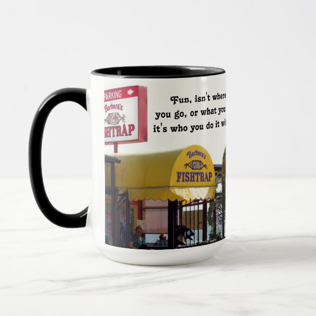 tasse 15oz de plage (Gauche)