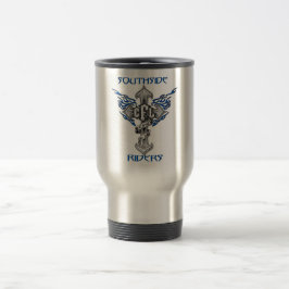 Tasse 15oz de voyage d'acier inoxydable de