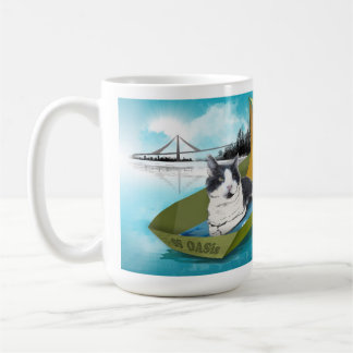 Tasse 15oz: Kapitän Oliver u. die SS-Oase (Katze