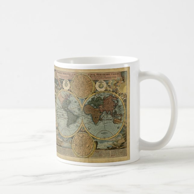Tasse "1716 Homann Olde Worlde Map" (Rechts)