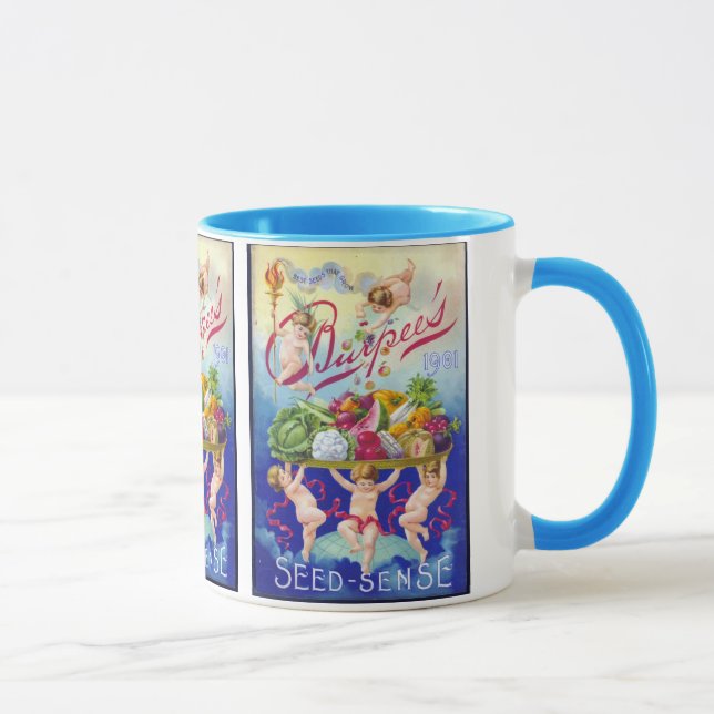 Tasse 1901 de paquet de la graine de Burpee (Droite)