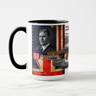 Tasse 1914 de café d'arme à feu de Lewis