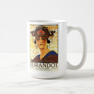 Tasse 1926 d'affiche de Puccini