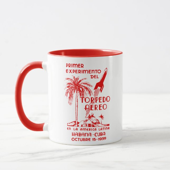 Tasse 1939 Cuba Rocket Mail (Gauche)