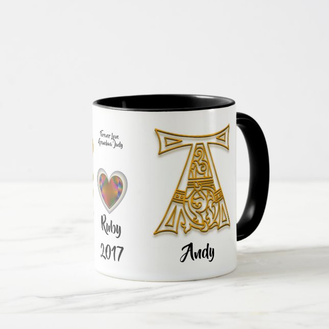 Tasse 1 de famille (Devant droit)