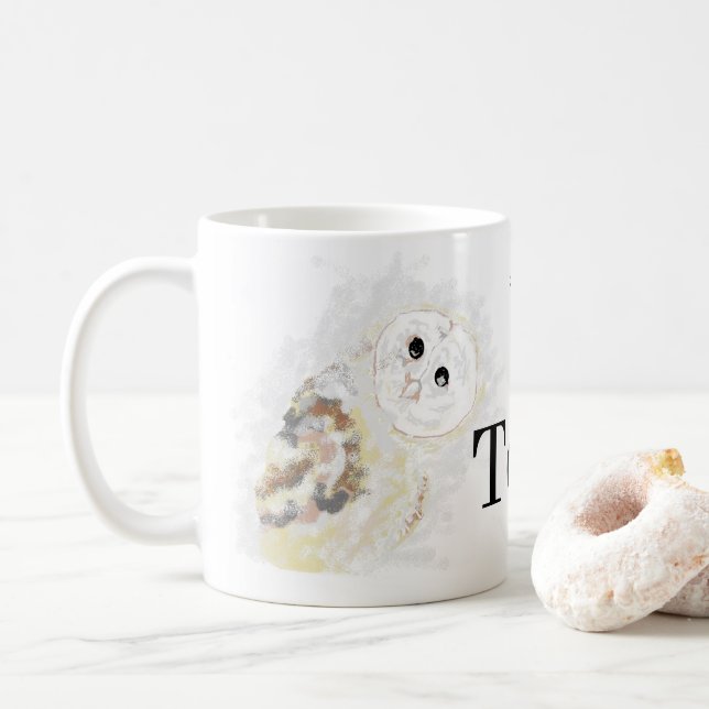 Tasse: # 1 Lehrer Kaffeetasse (Mit Donut)