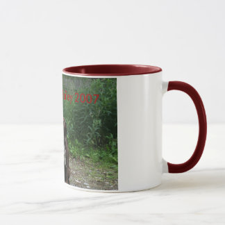 Tasse 2007 de café d'Audrey et de Bailey