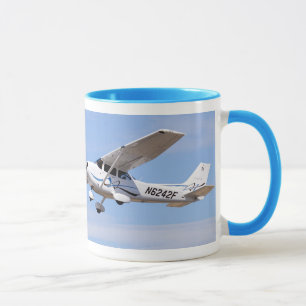Tasse 2008 de café de photo de PS de Cessna 172