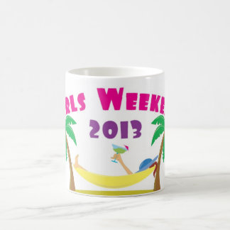 Tasse 2013 de café de week-end de filles