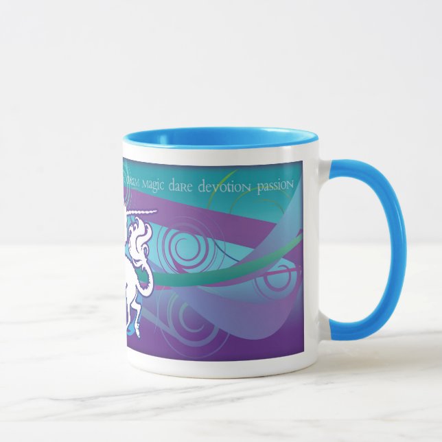 Tasse 2013 Nerz-TasseInspirational Unicorn-11oz (Rechts)