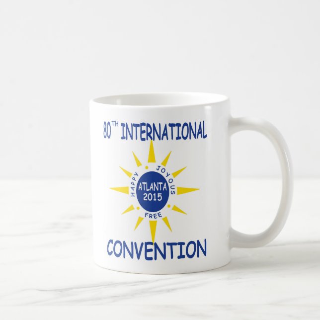 TASSE 2015 DE CAFÉ INTERNATIONALE DE CONVENTION (Droite)