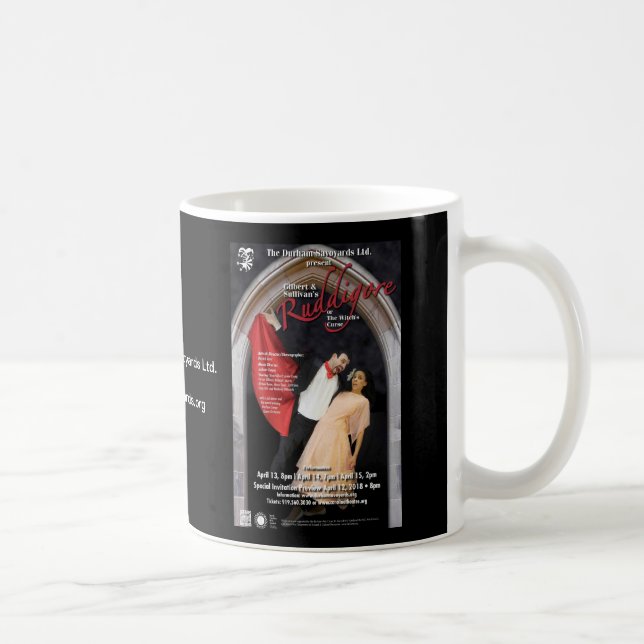 Tasse 2018 d'exposition de Ruddigore (Droite)