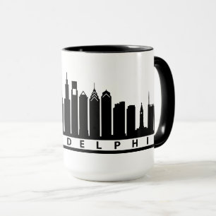 Tasse 2019 d'horizon de Philly dans le noir