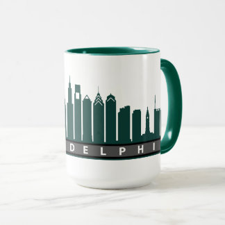 Tasse 2019 d'horizon de Philly en vert