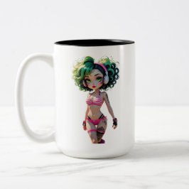 Tasse 2 Couleurs 02A Dollz par : Svace - Série 01