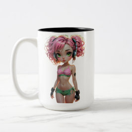 Tasse 2 Couleurs 04A Dollz par : Svace - Série 01